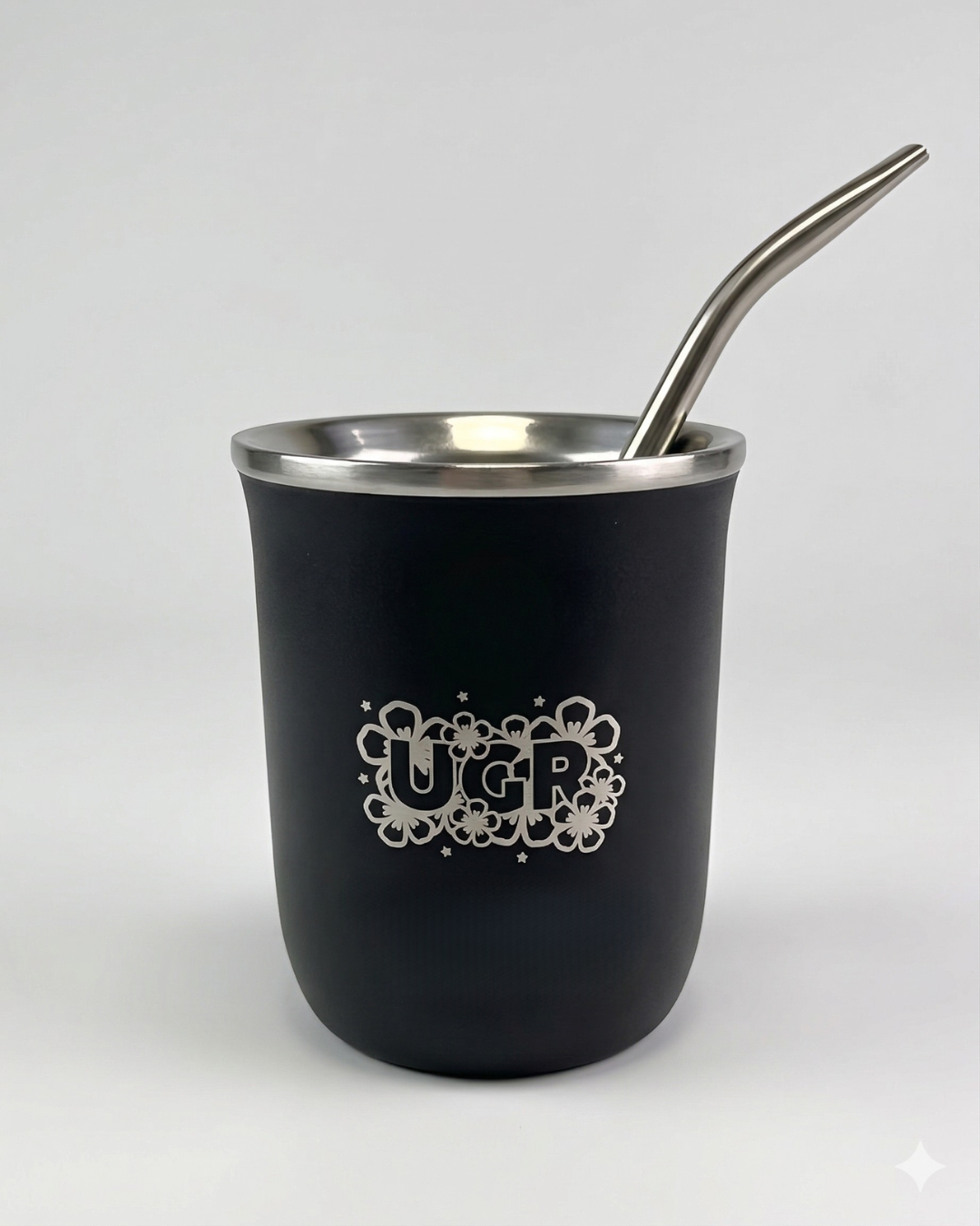 Mate Metálico - Negro