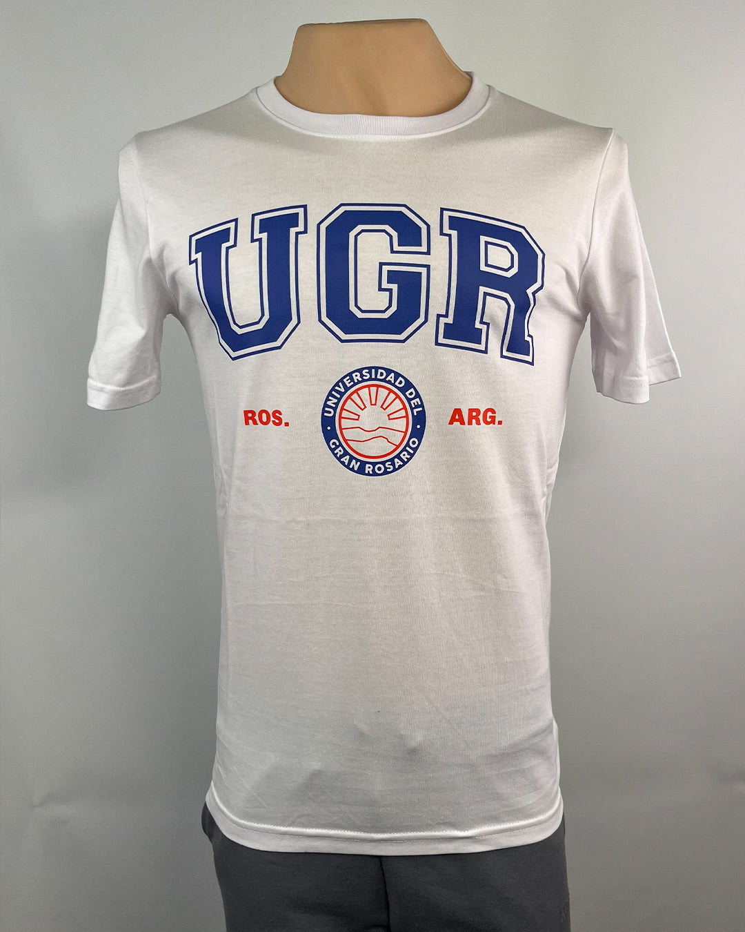Remera UNIV. ESCUDO - BLANCO